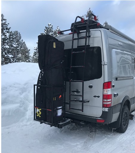 Airport shuttle van